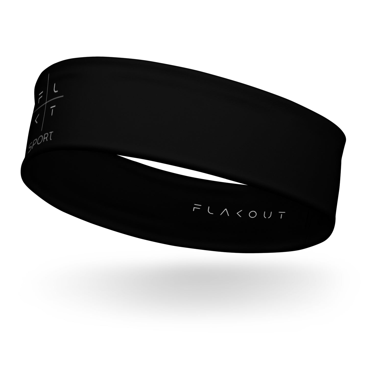 FLAKOUT Sport Unisex Headband - Black - FLAKOUT