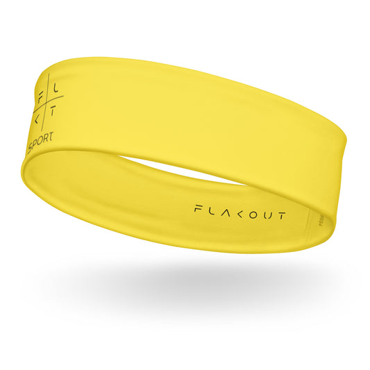 FLAKOUT Sport Unisex Headband - Yellow - FLAKOUT