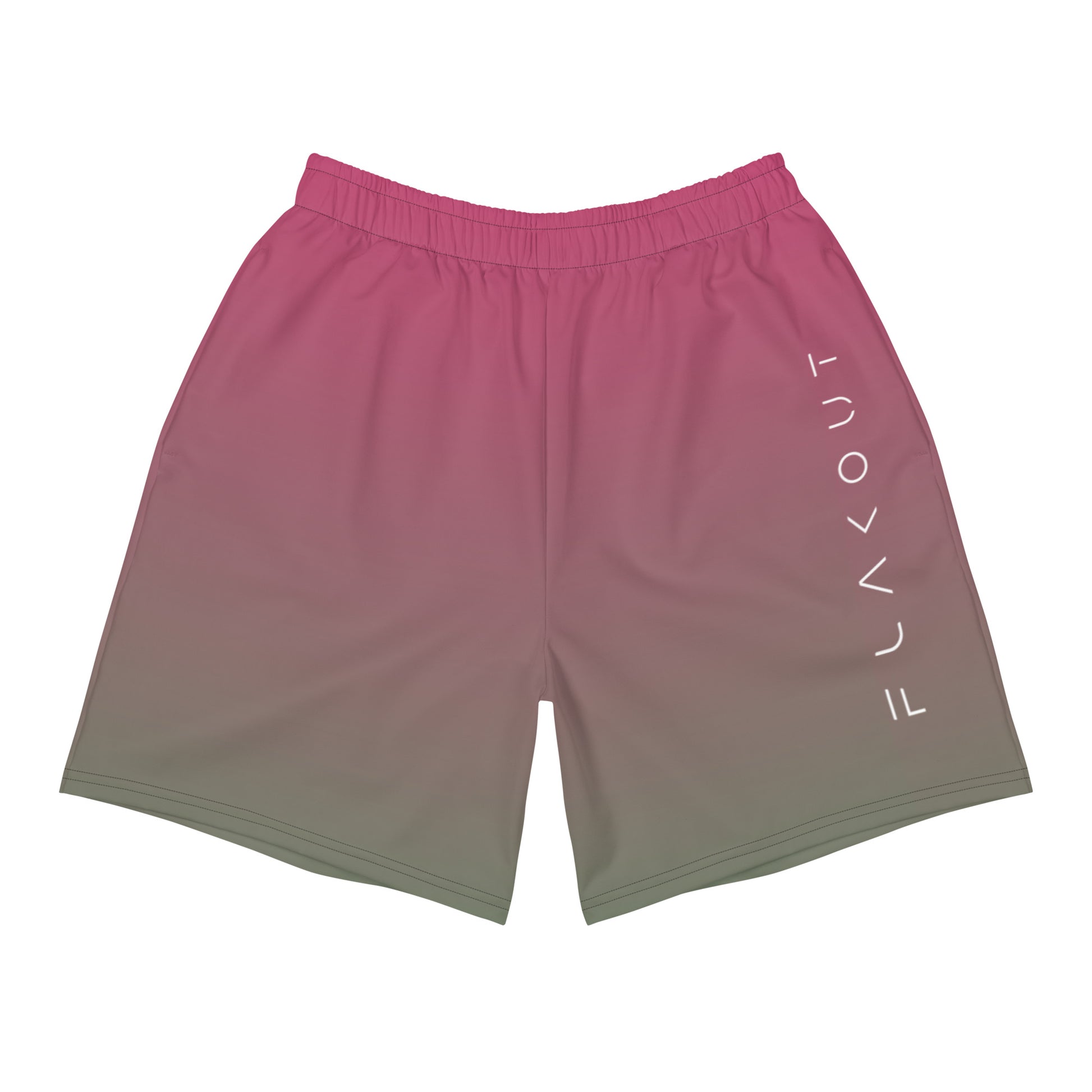 Olive Lilac Men's Recycled Shorts - FLAKOUT