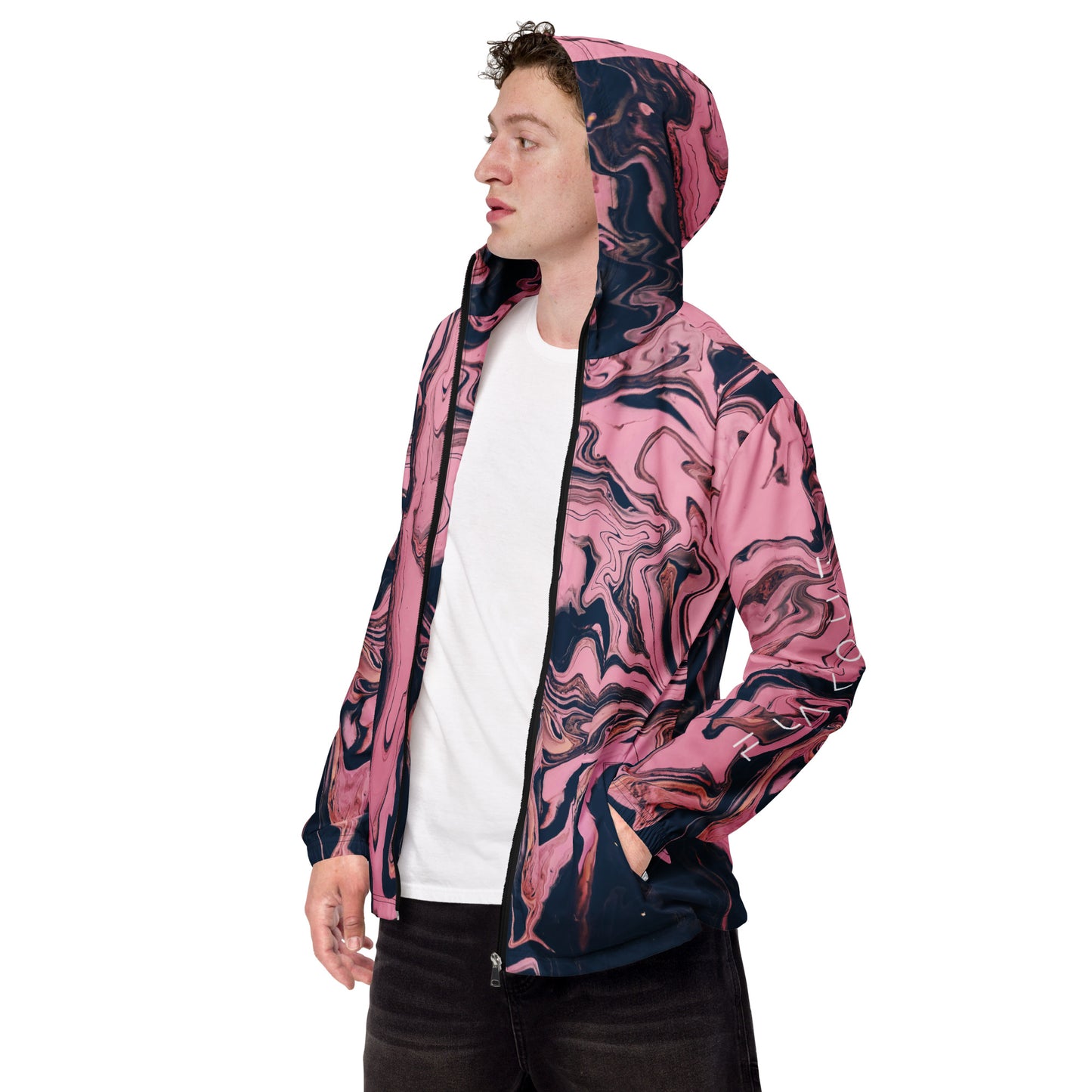 Azure Twilight Waterproof Windbreaker - FLAKOUT