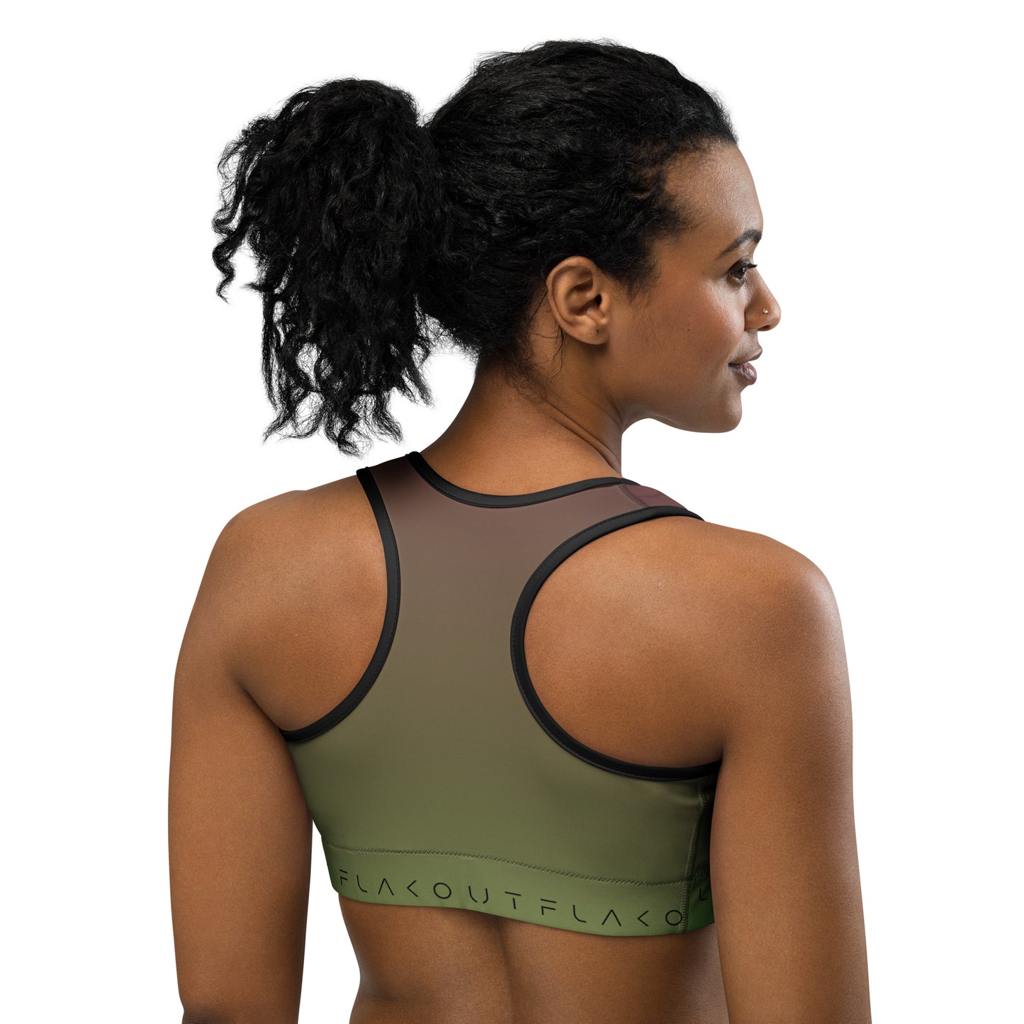 Rich Earth Women's Sports Performance Bra - FLAKOUT