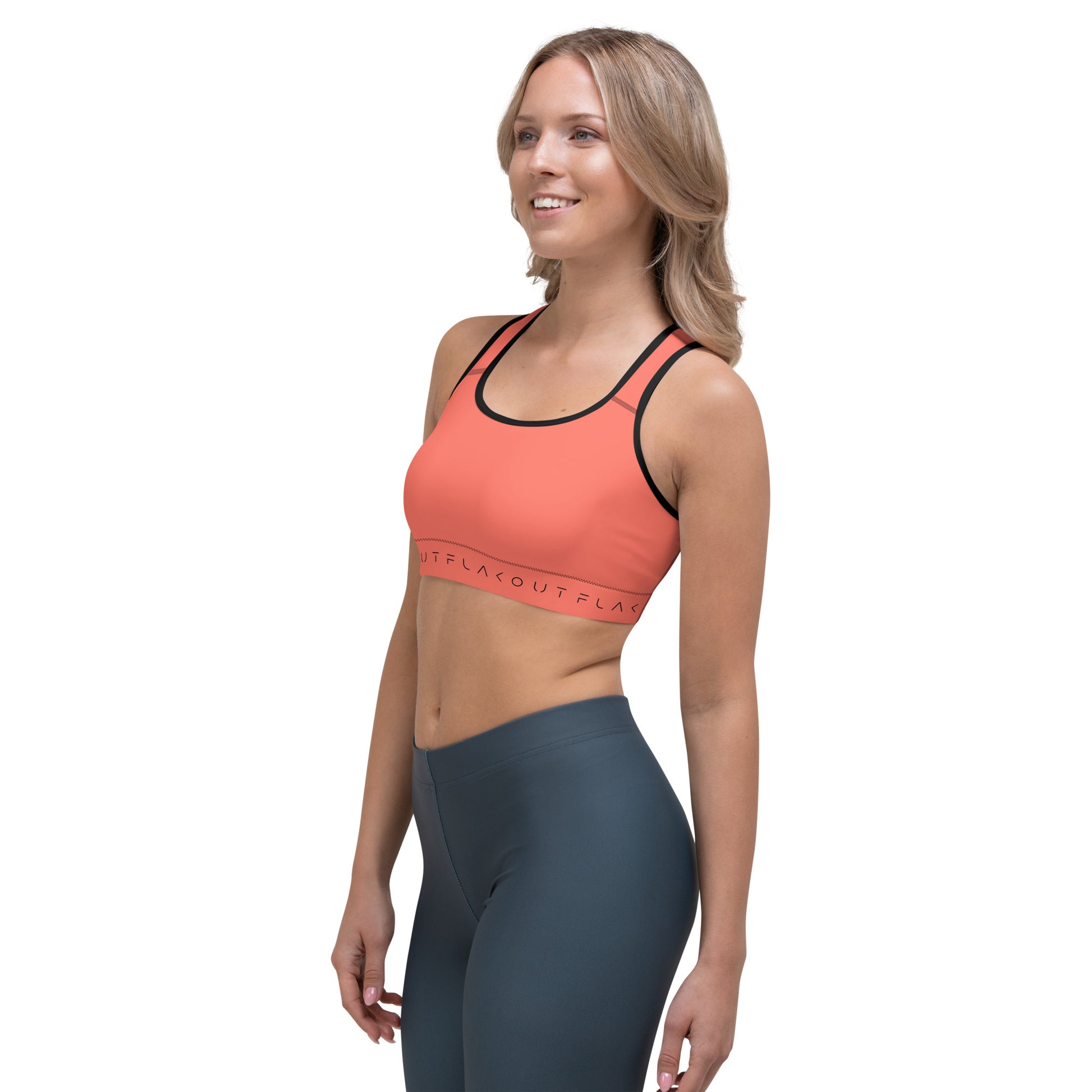 Bittersweet Horizon Women's Sports Performance Bra - FLAKOUT