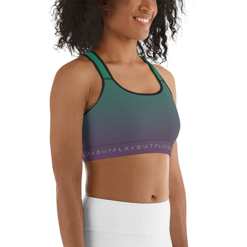 Plum Passion Women's Sports Performance Bra - FLAKOUT