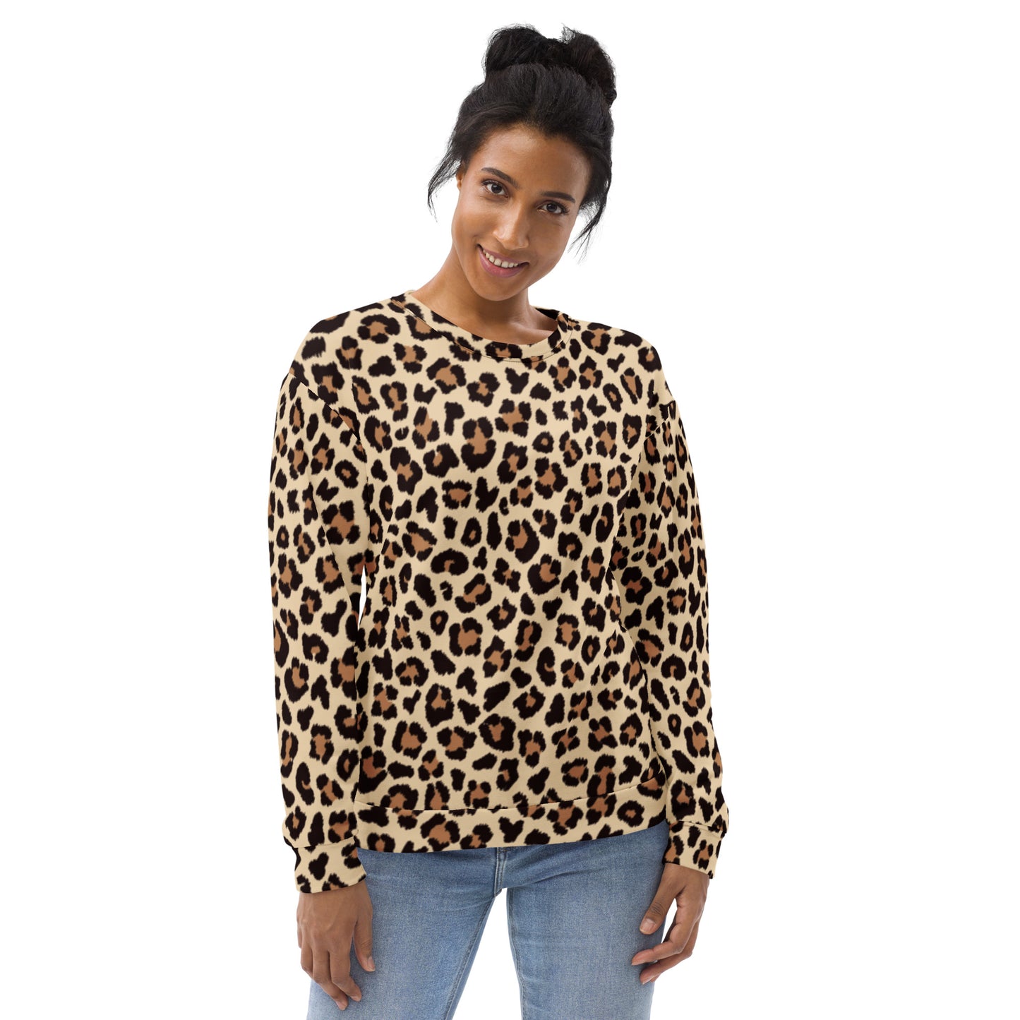 Leopar Chic Feline Women's Sweatshirt - FLAKOUT