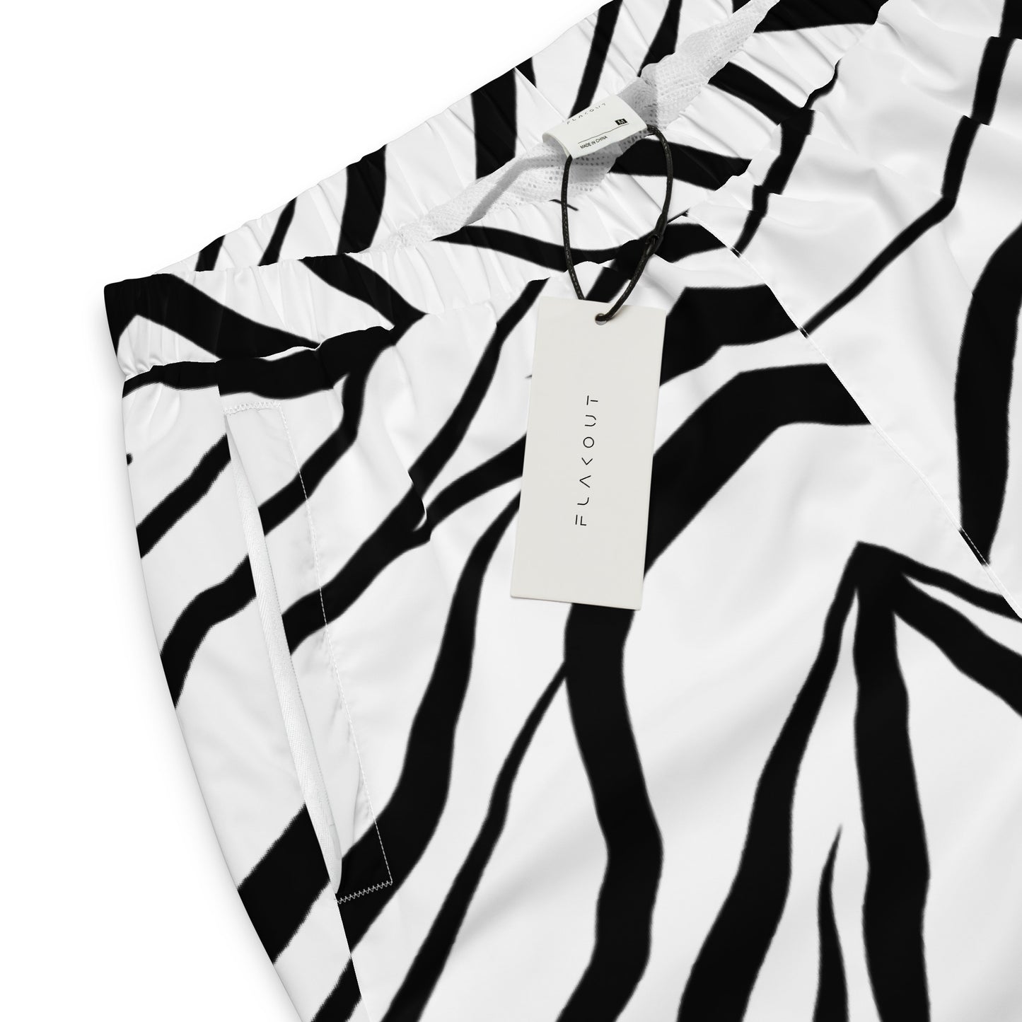 Striped Zebra Vibrance Track Pants - FLAKOUT