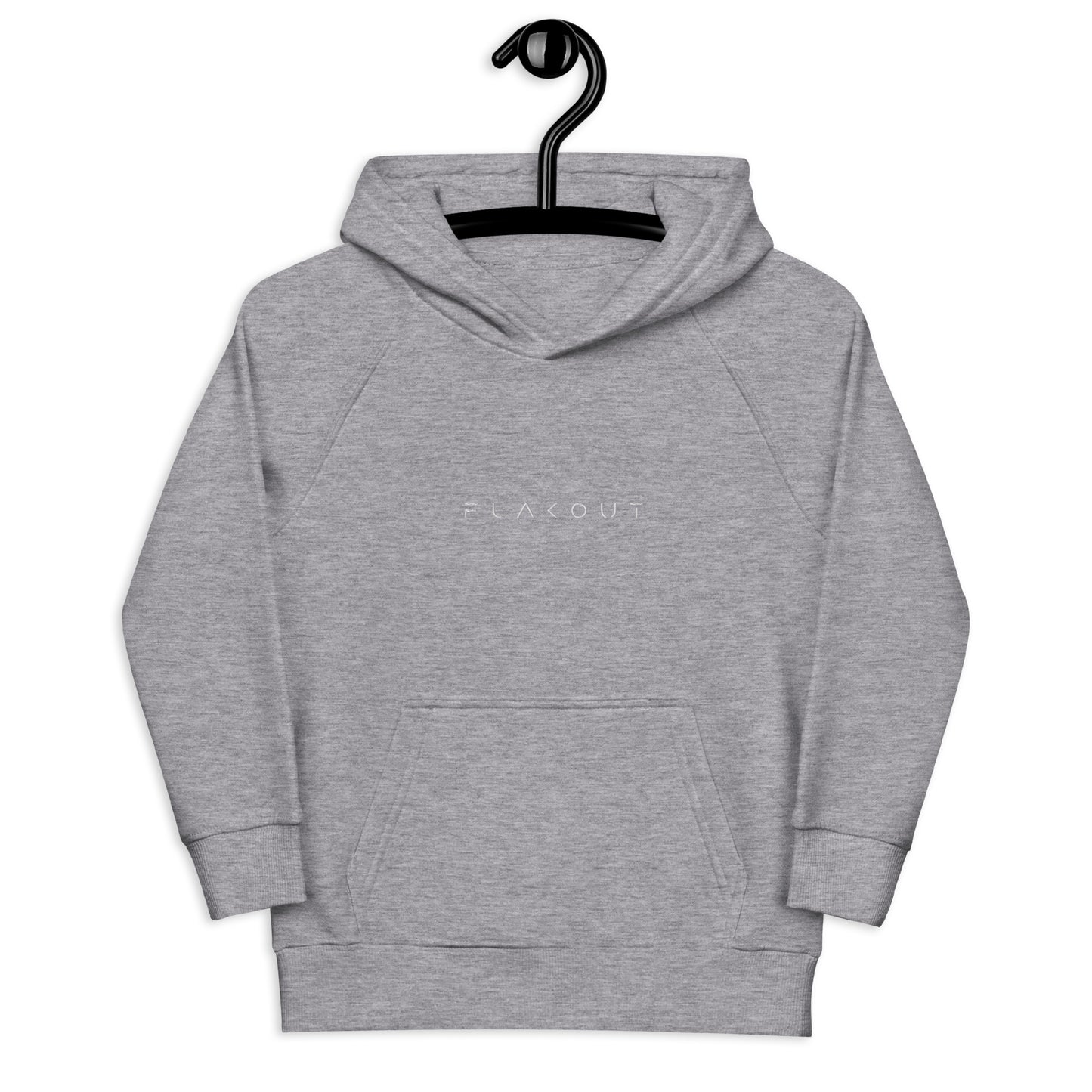 FLAKOUT Logo Embroidered Kid's Recycled Hoodie - FLAKOUT