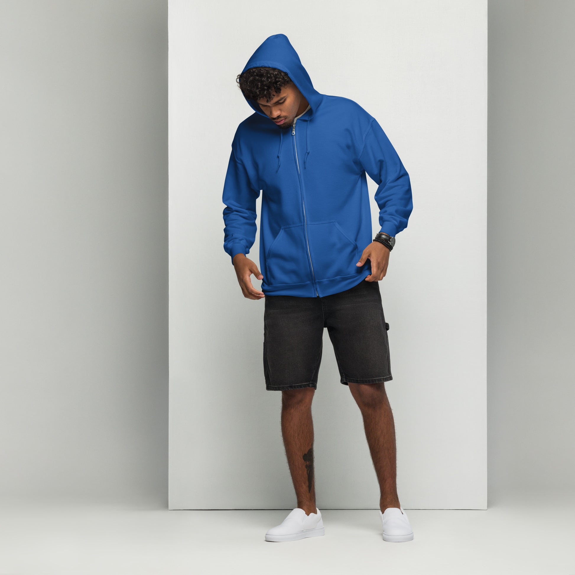 Limerence Heavy Harmony Fusion Zip Hoodie - Royal - FLAKOUT