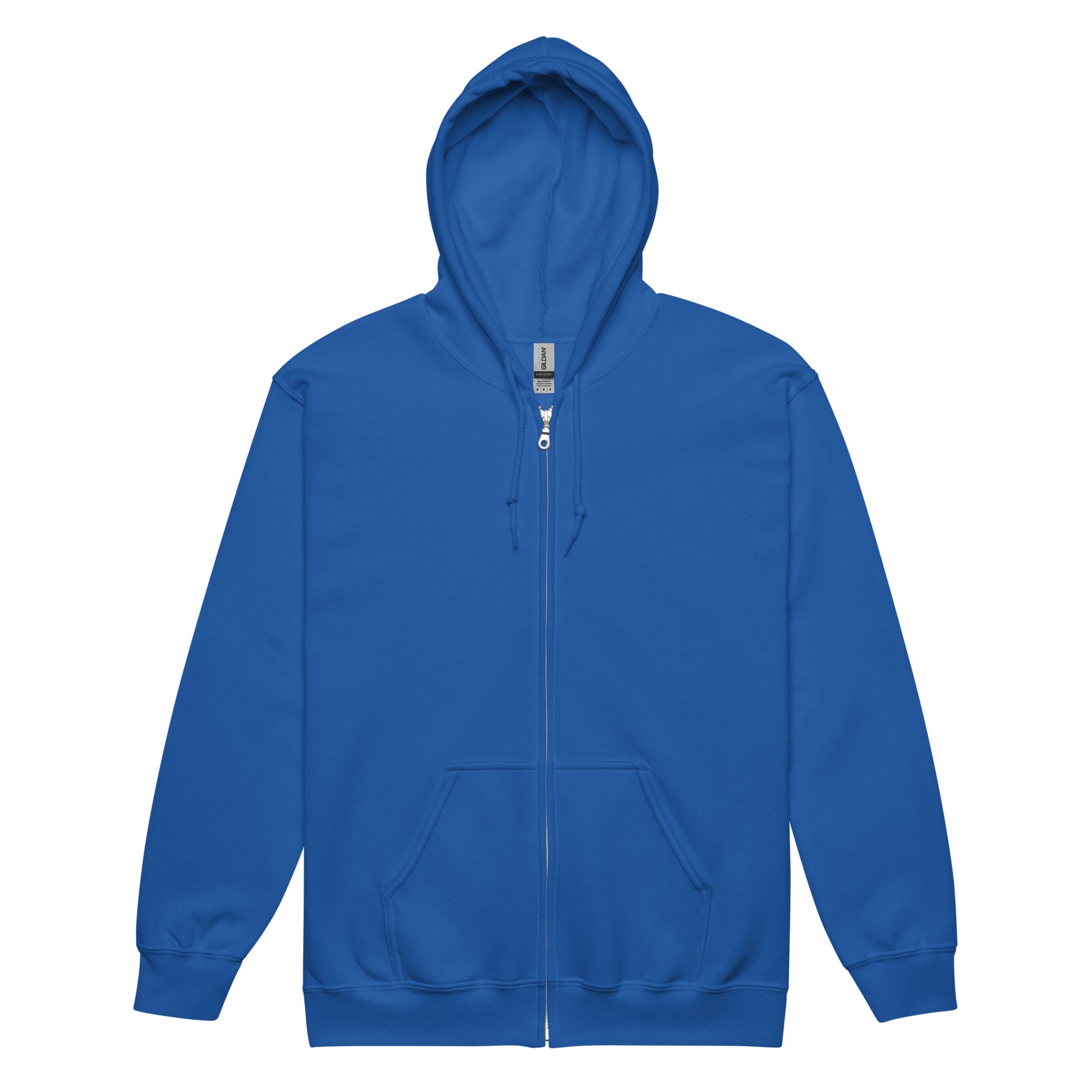 Nebuluxe Brilliance Heavy Harmony Fusion Zip Hoodie - Royal - FLAKOUT