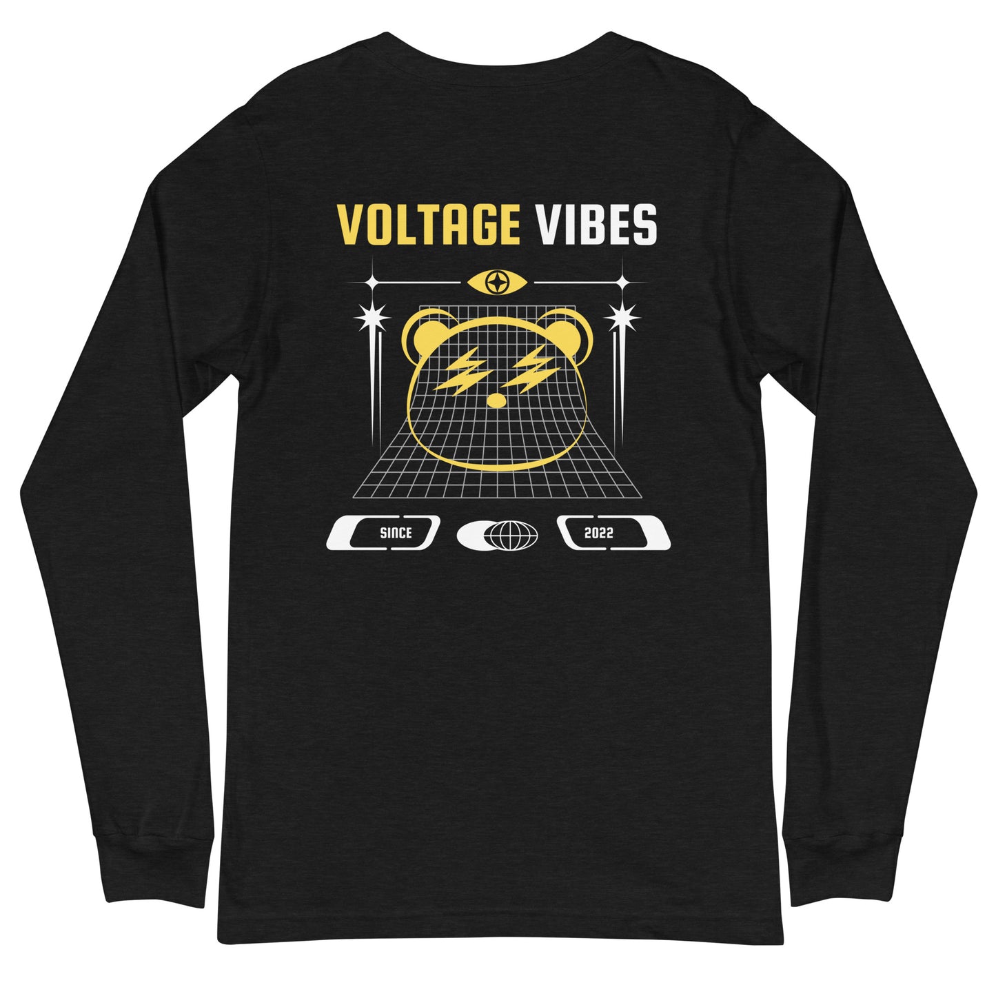 Voltage Vibes Unisex Long Sleeve Shirt - FLAKOUT