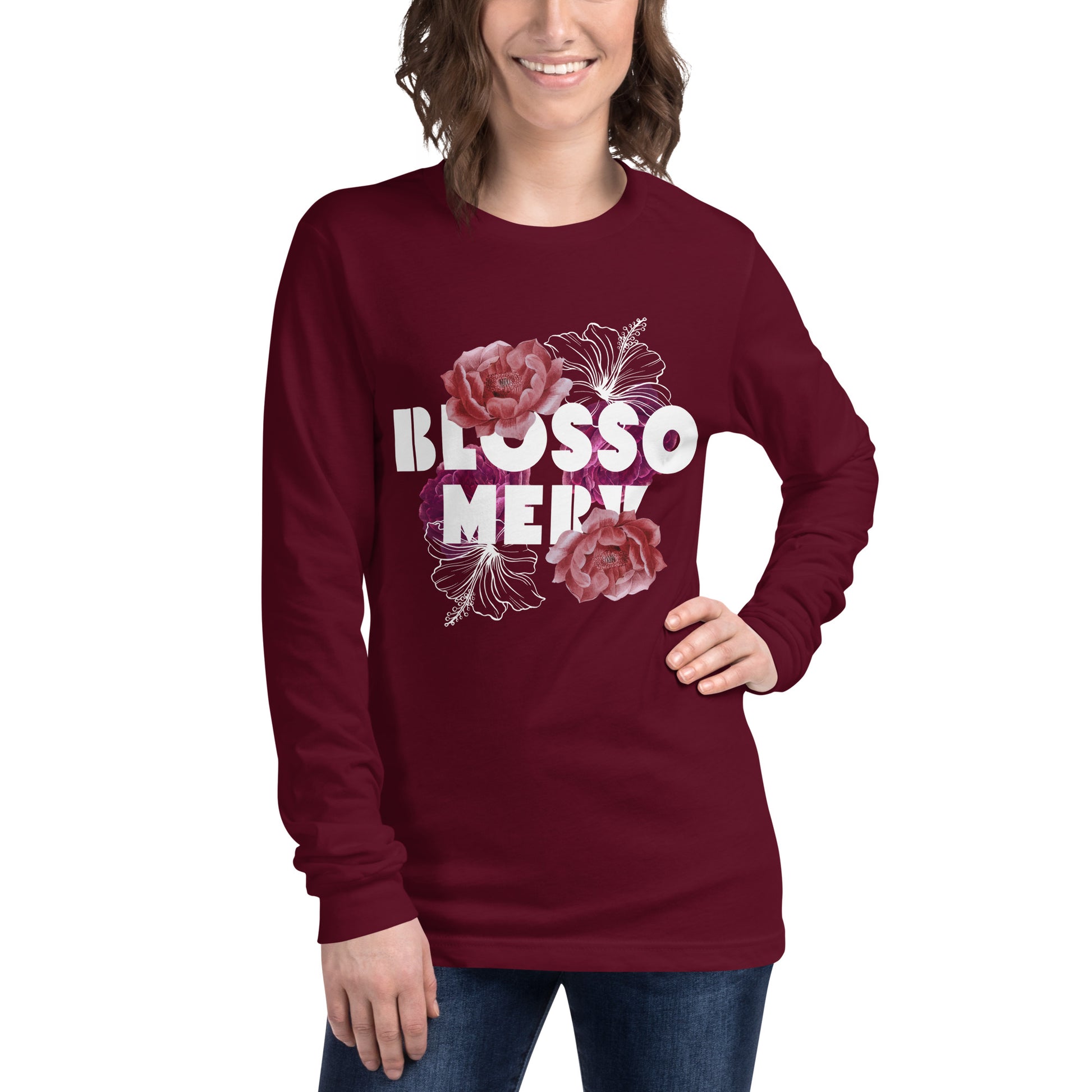 Blossomery Unisex Long Sleeve Shirt - FLAKOUT