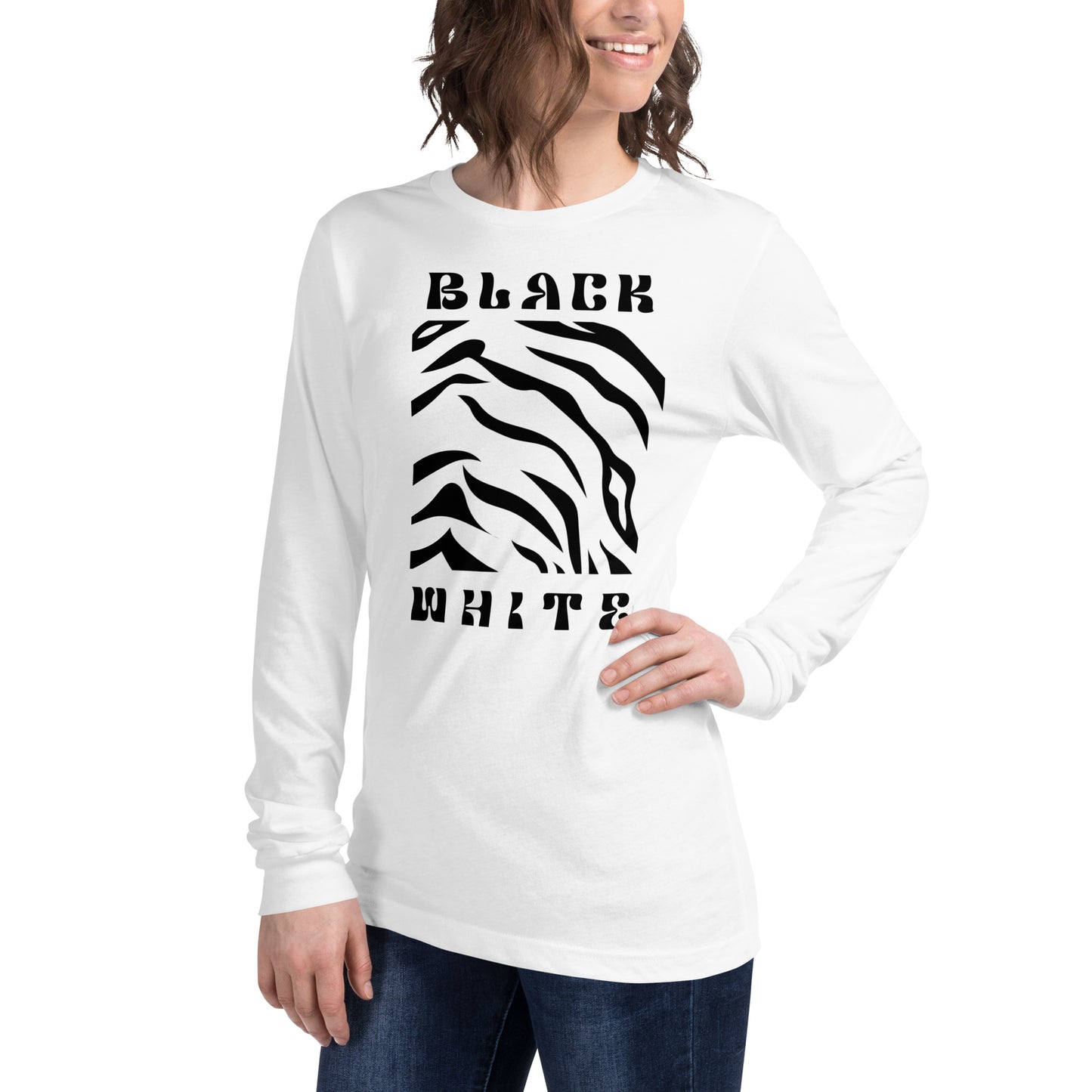 Opulent Onyx Tiger Long Sleeve Tee - FLAKOUT