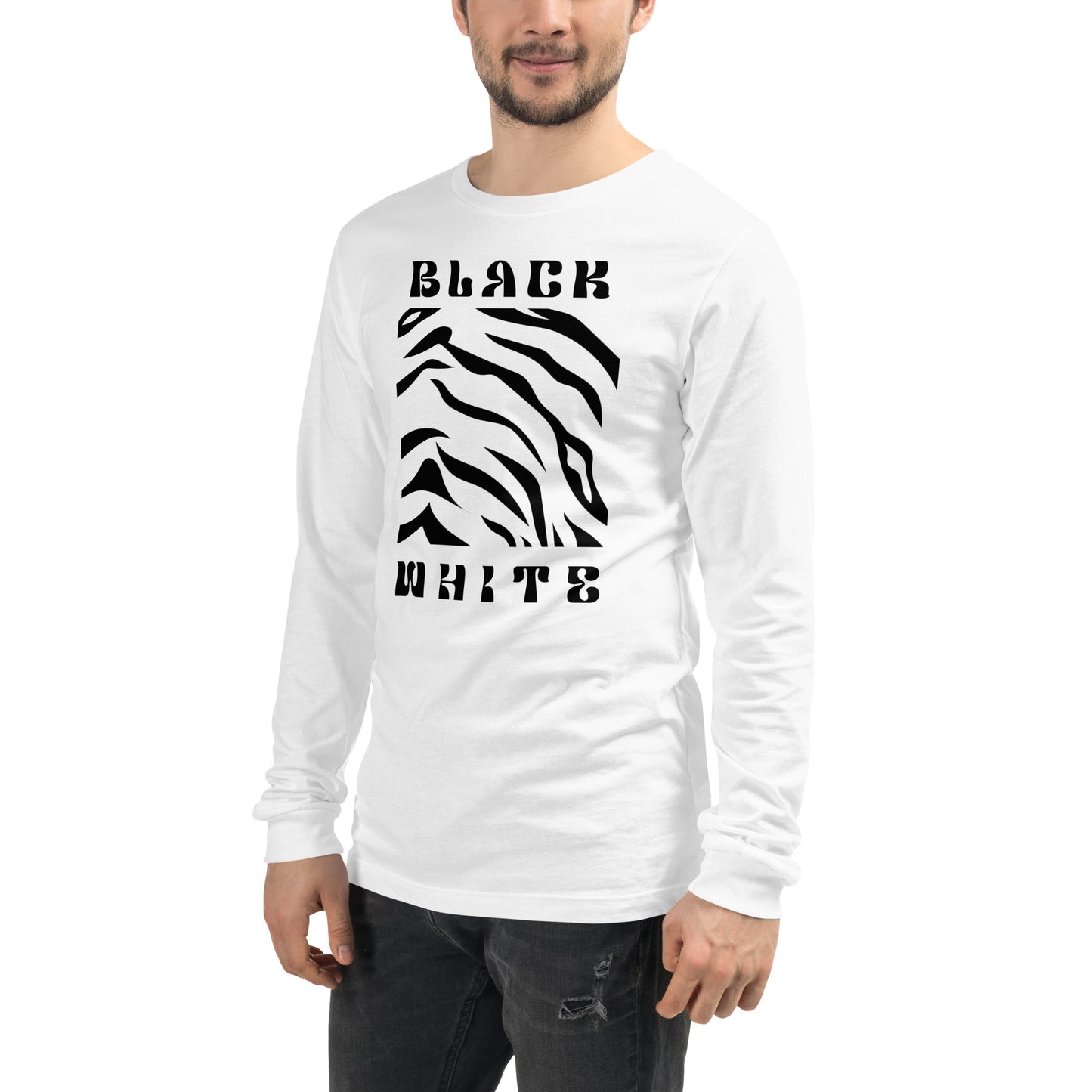 Opulent Onyx Tiger Long Sleeve Tee - FLAKOUT