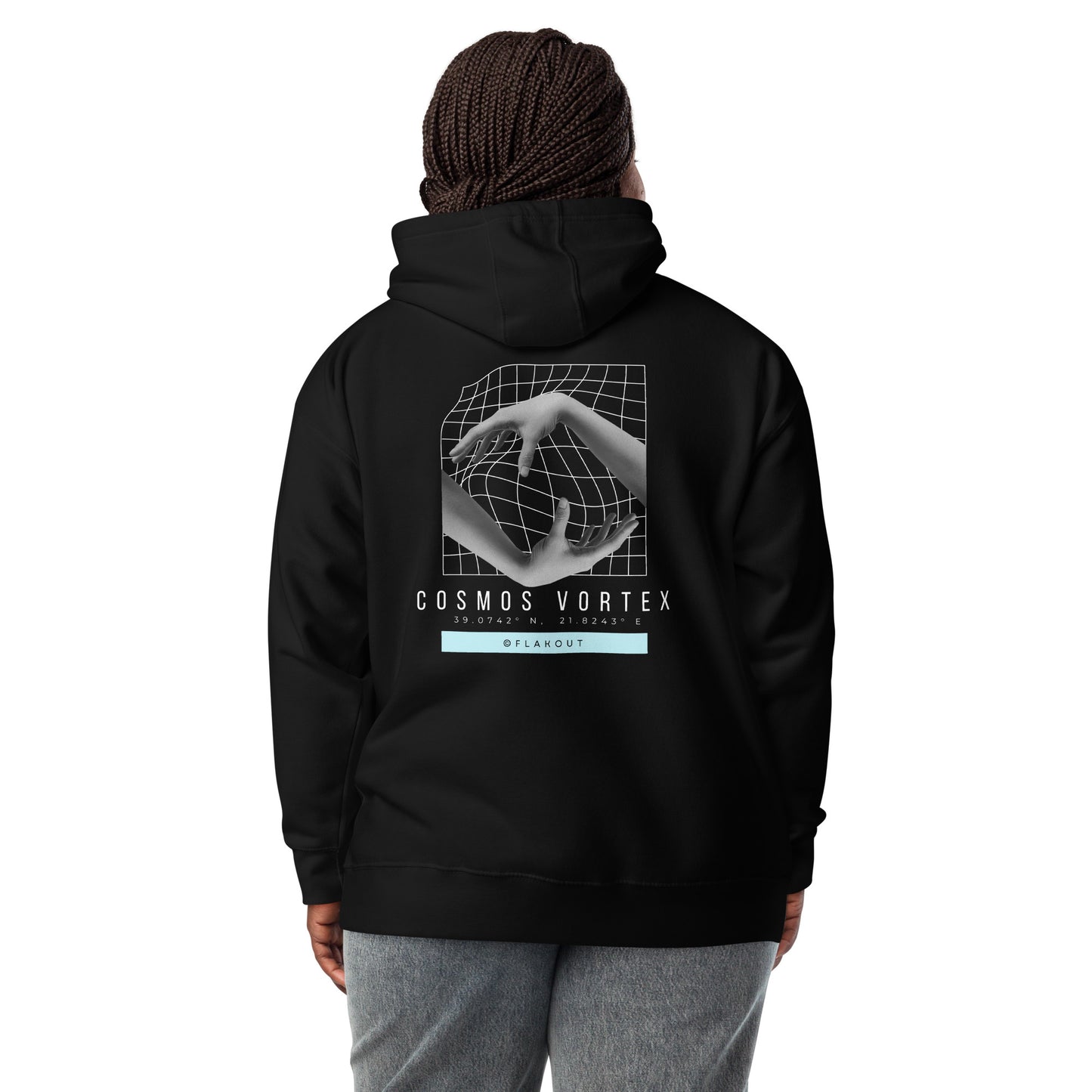 Cosmos Vortex Unisex Hoodie - FLAKOUT