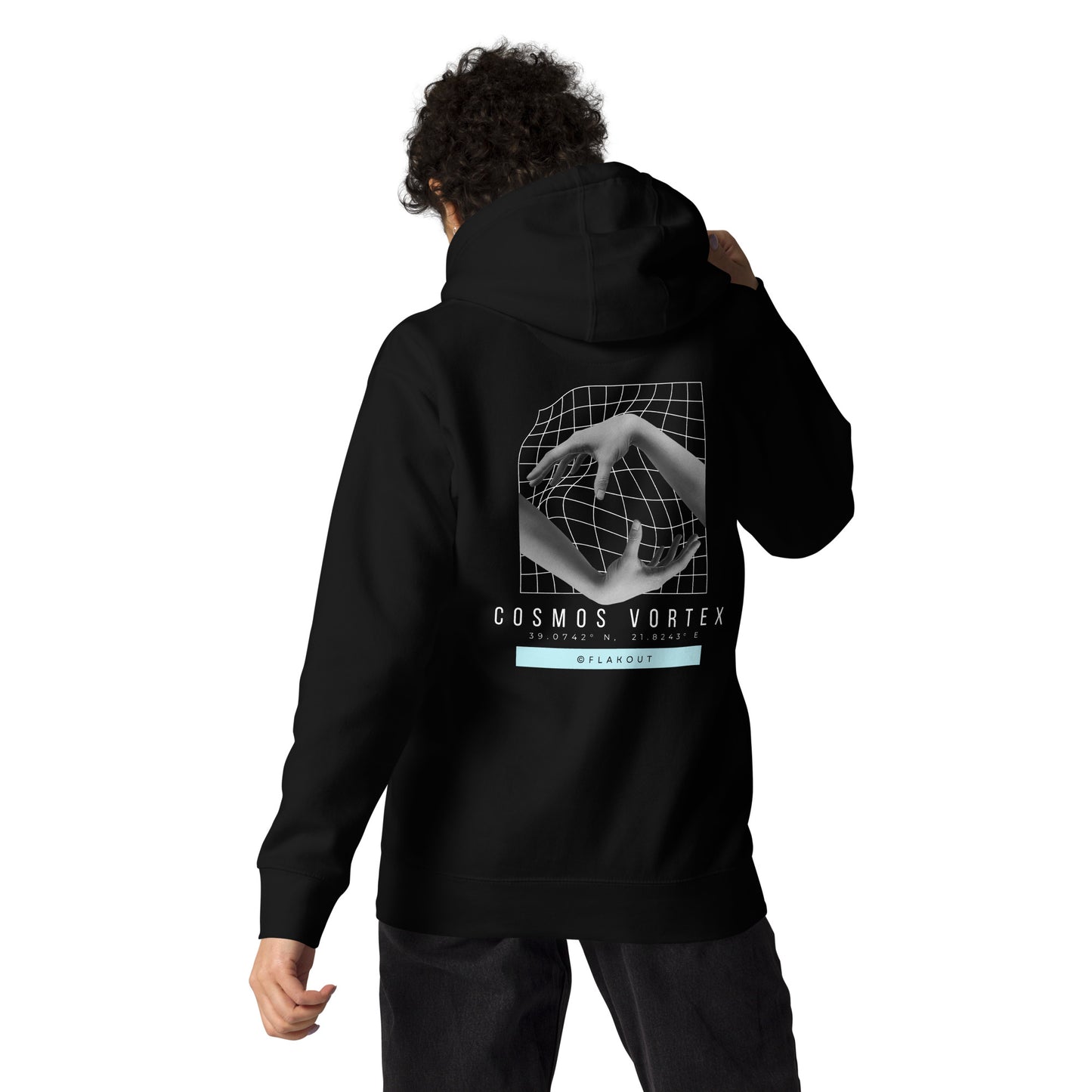 Cosmos Vortex Unisex Hoodie - FLAKOUT