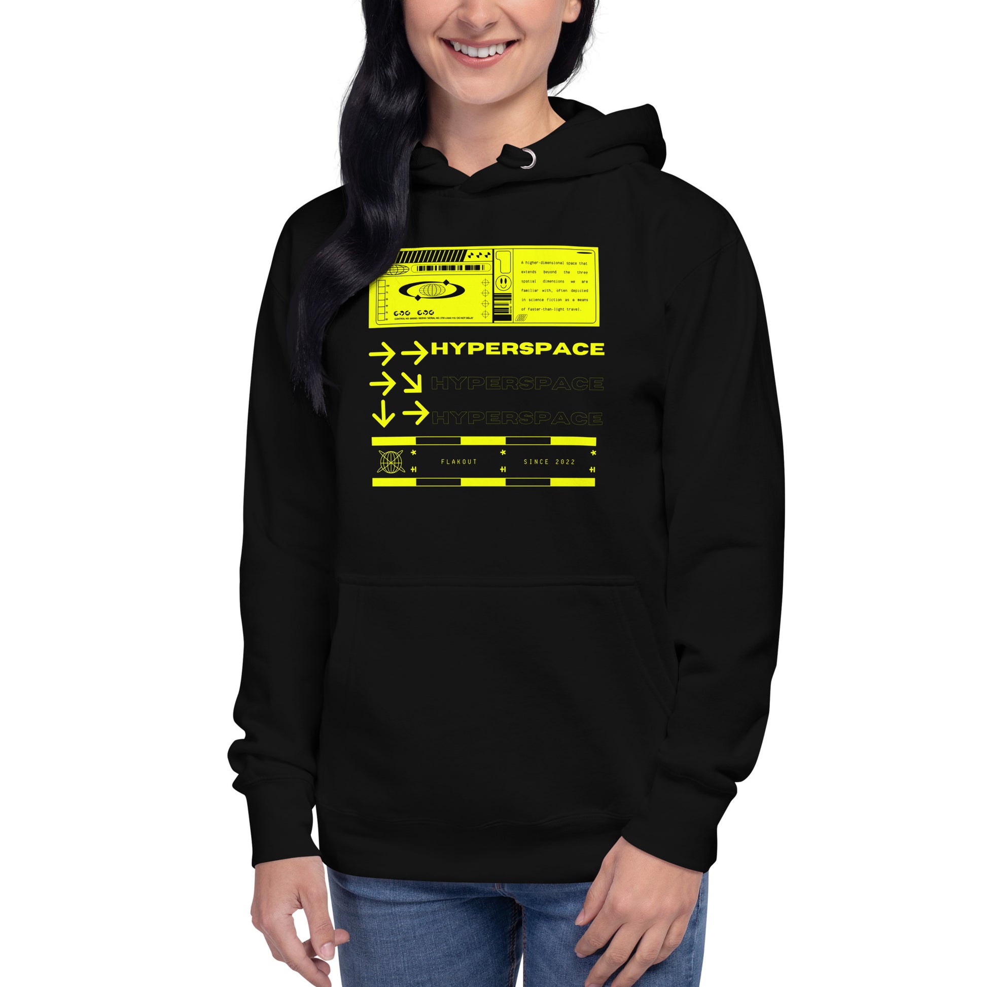 Hyperspace Unisex Hoodie - FLAKOUT