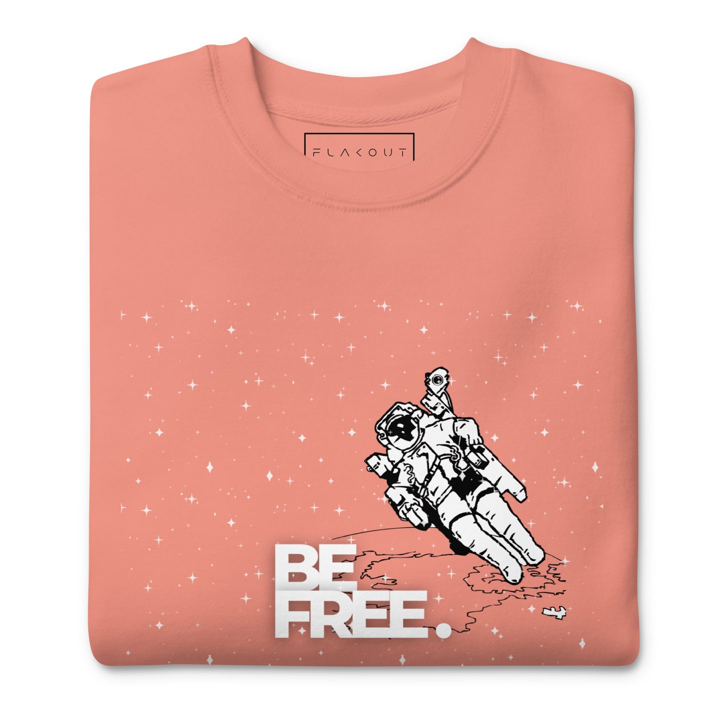 Be Free On Outer Orbit Sweatshirt - FLAKOUT