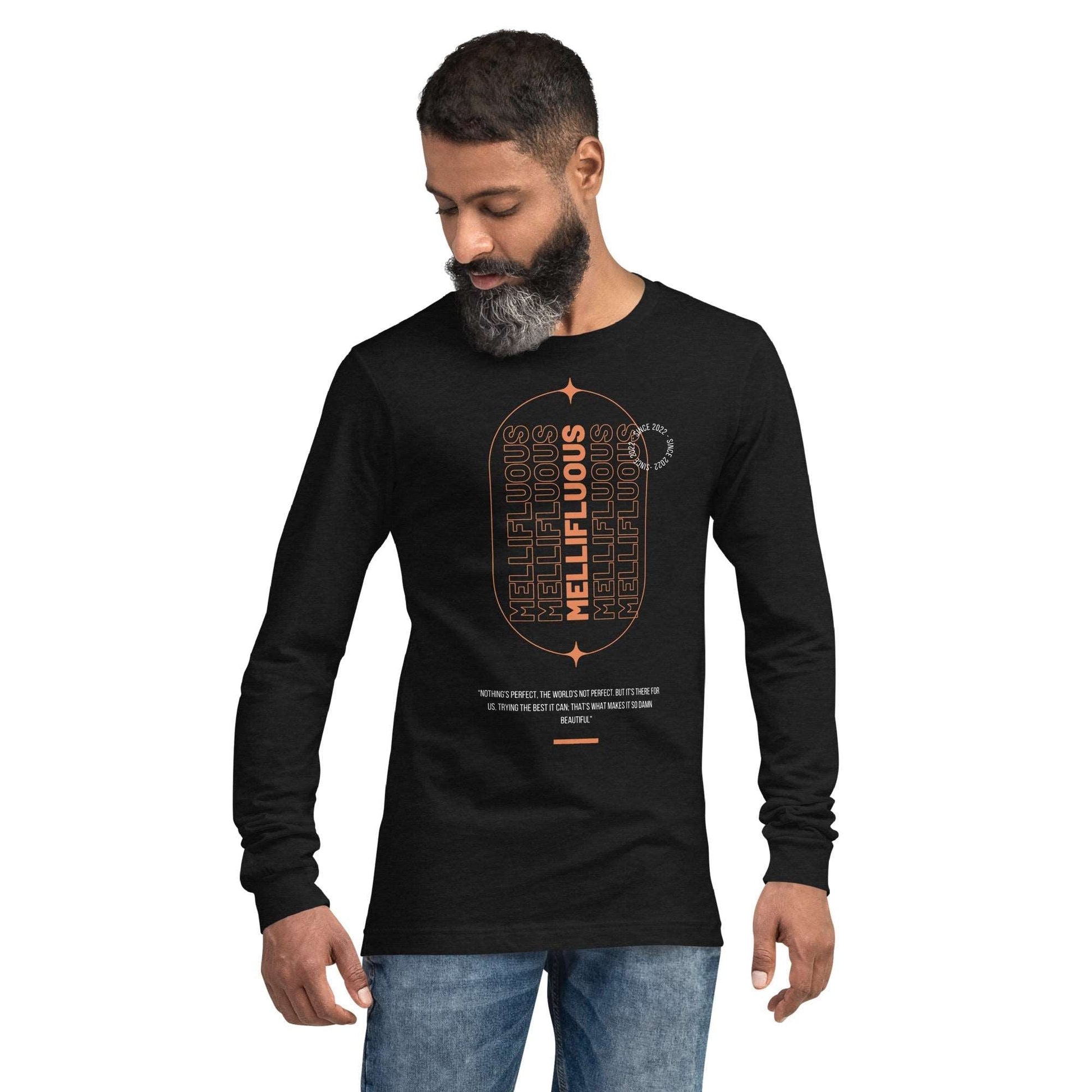 Tranquil Mellifluous Attire Long Sleeve Tee - FLAKOUT