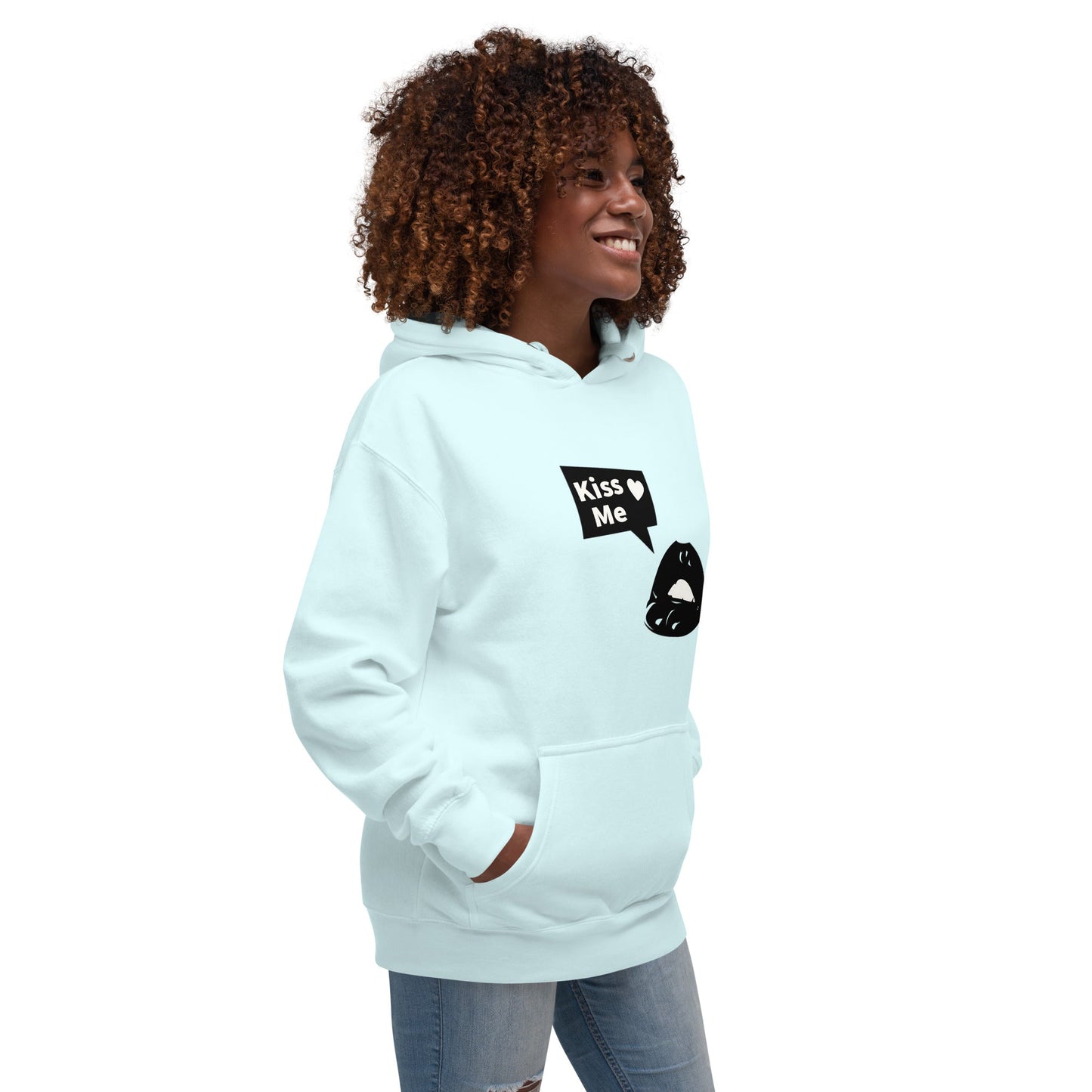 Sweet Talker Kiss Me Women's Hoodie - FLAKOUT