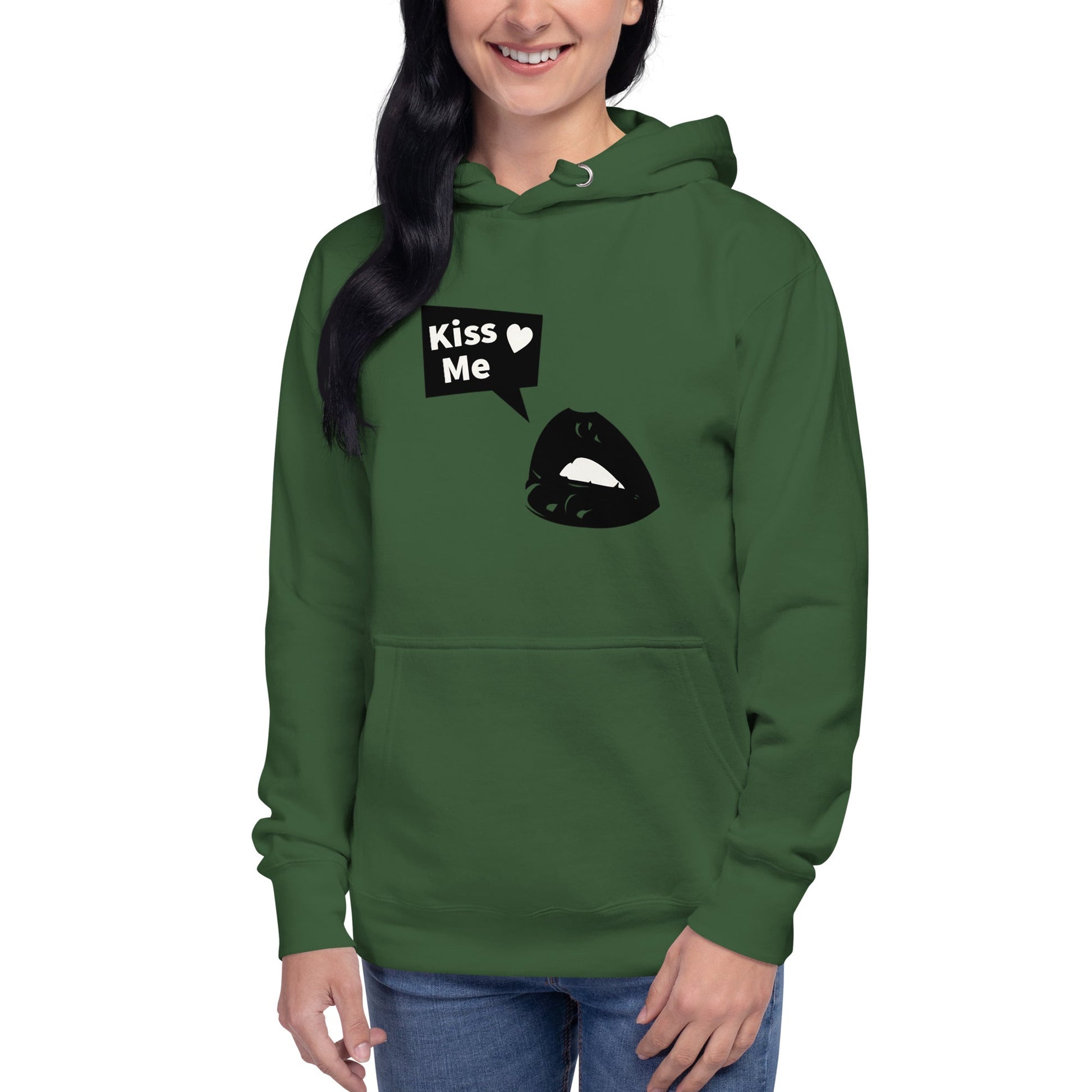 Sweet Talker Kiss Me Women's Hoodie - FLAKOUT